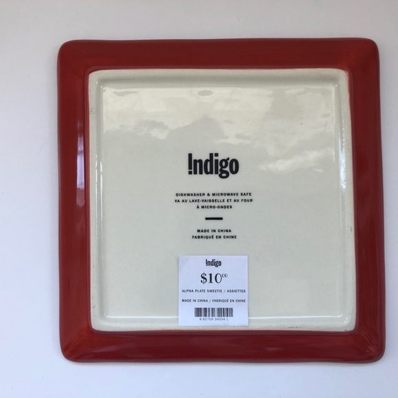 3/$20 - Indigo “S is for Sweetie” dish - Picture 2 of 2